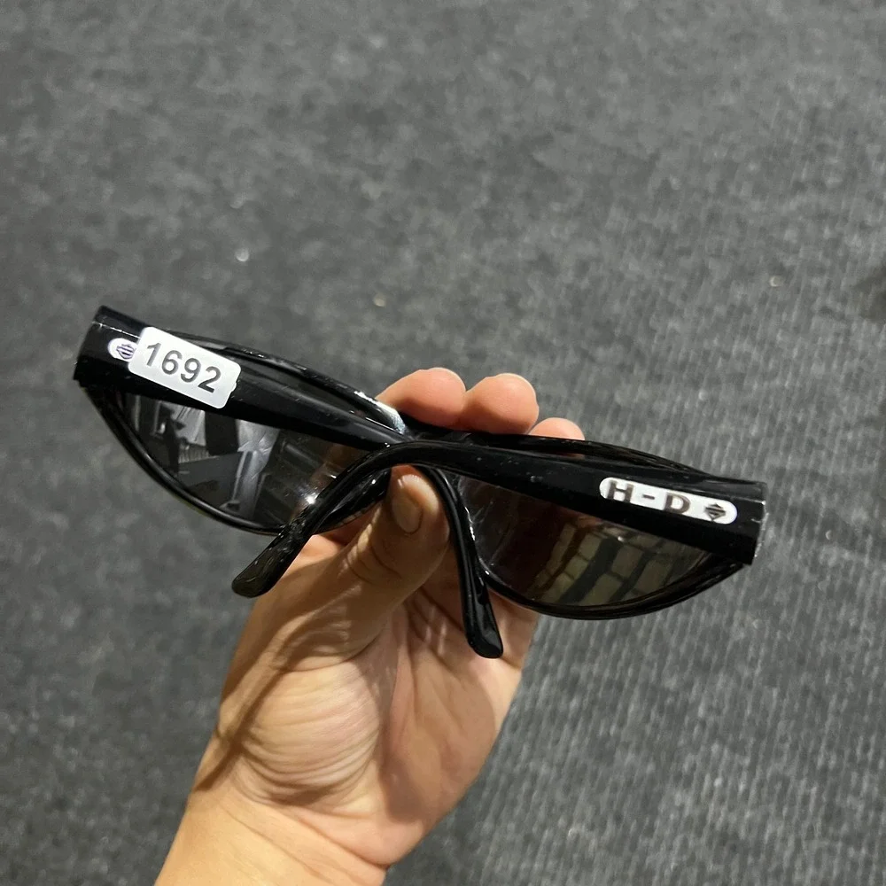 Harley Davidson Profile Sunglasses Mens OS Black Wrap Biker Moto GM14332
